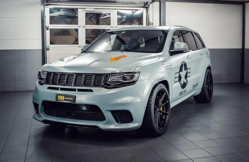 Il mostro Grand Cherokee Trackhawk by O.CT Tuning