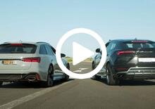 Audi RS6 2020 vs Lamborghini Urus: stesso V8 diversa accelerazione... [DRAG RACE video]