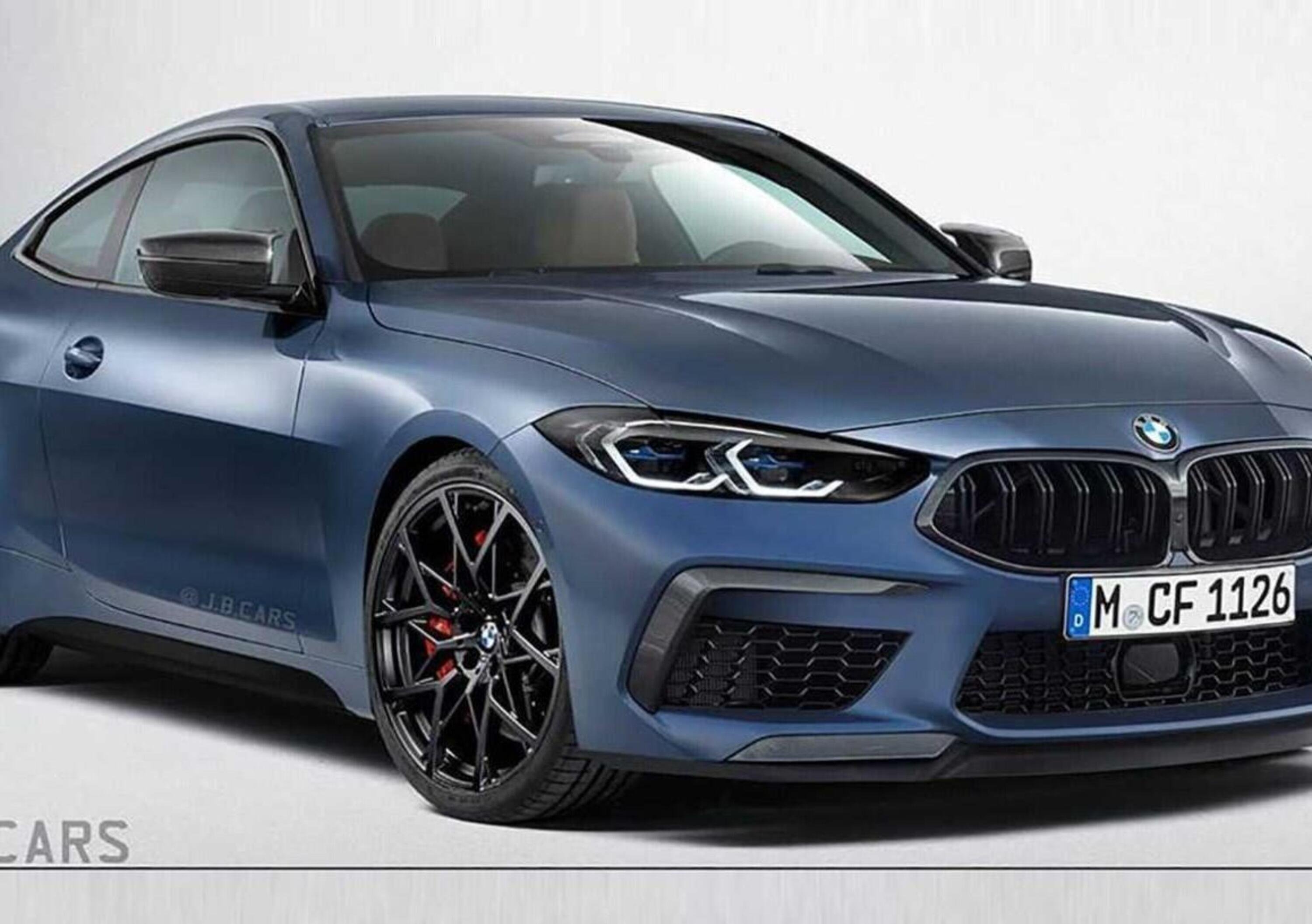 BMW Serie 4 Coup&eacute; 2020 | Sarebbe stata meglio cos&igrave;? (Col frontale stile Serie 8?)