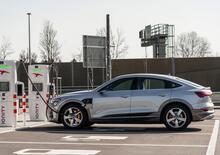 Audi, Ricarica delle batterie nelle nuove e-tron: non sono solo quei 30 minuti per 330 Km