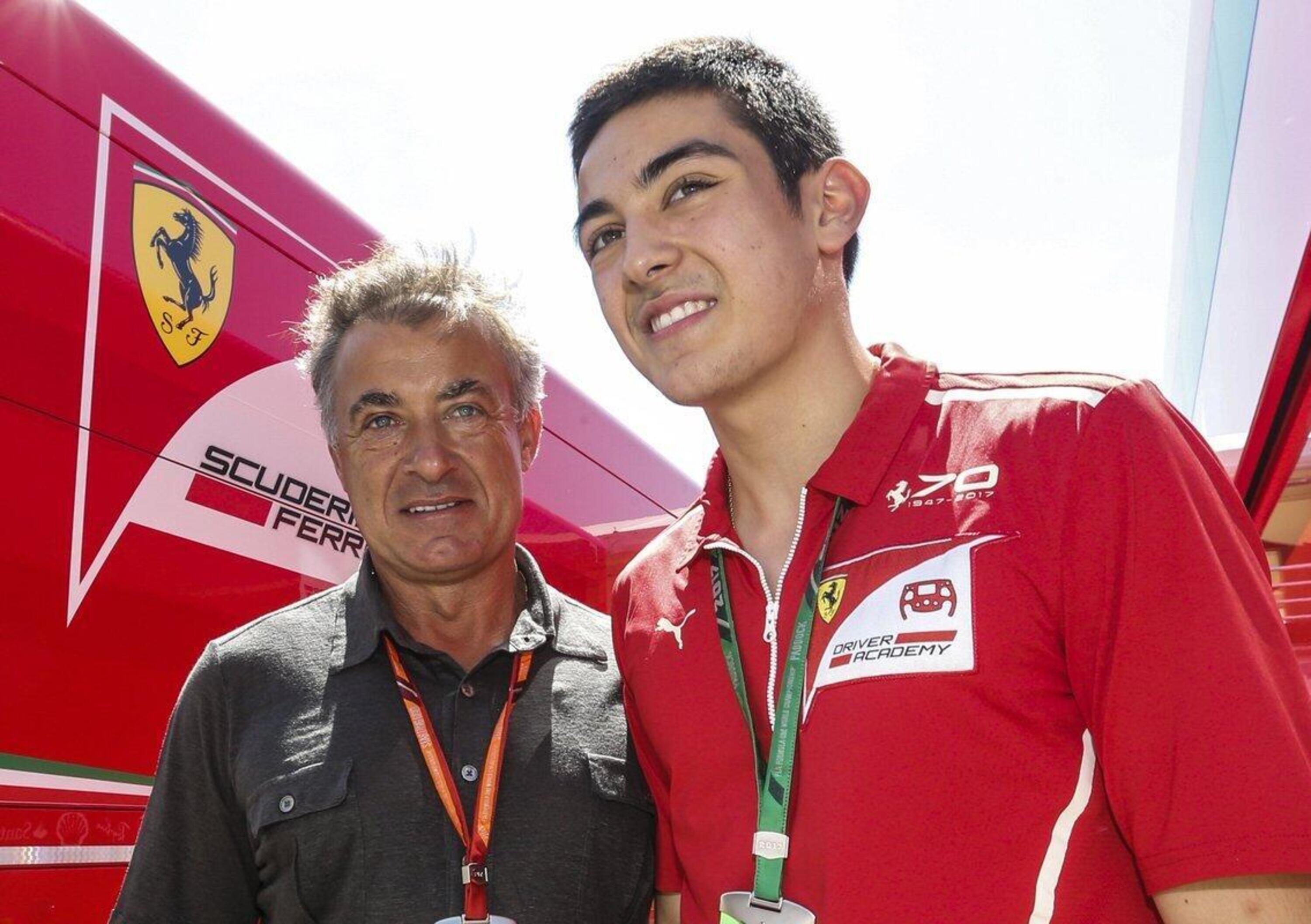 Alesi vende la sua Ferrari F40 per sostenere la carriera del figlio in Formula 2