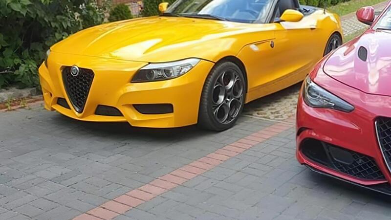 Questa Alfa Z4: &egrave; una BMW che ci ha creduto fino in fondo...