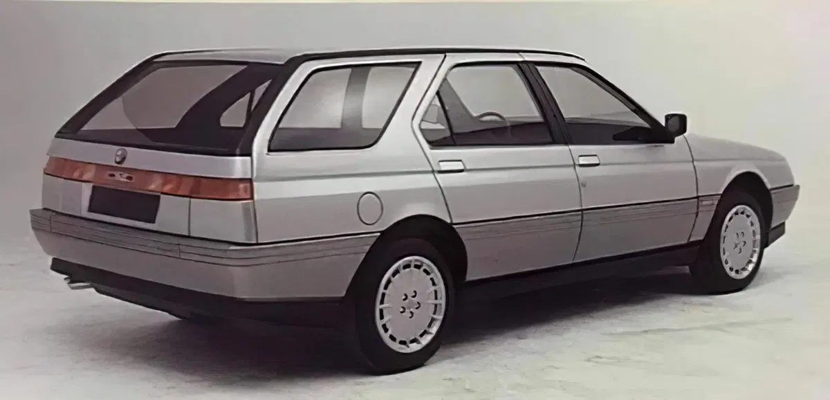 L'Alfa Romeo 164 SportWagon era pronta, ed era cos&igrave;