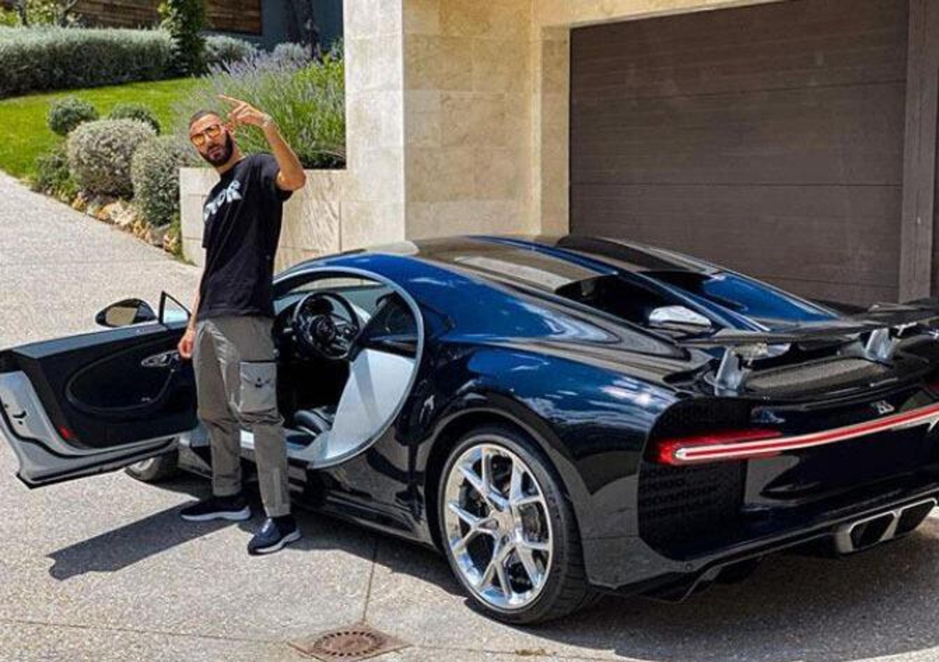 Karim Benzema come Cristiano Ronaldo: anche per lui una Bugatti Chiron