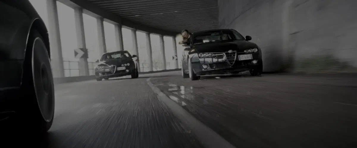 Ma quanto era cattiva l'Alfa 159 in Quantum Of Solace? Aston Martin spostati (5)
