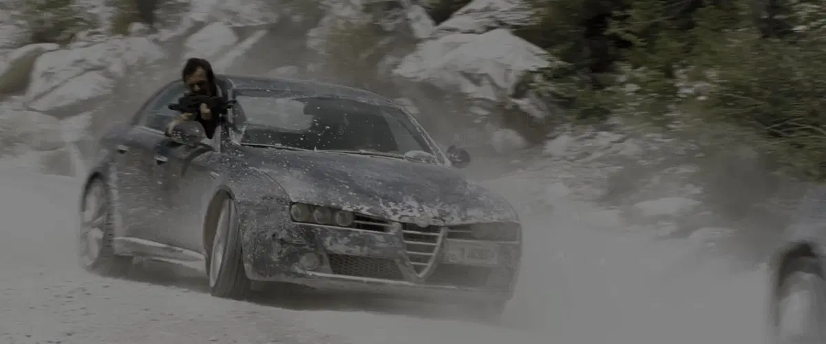 Ma quanto era cattiva l'Alfa 159 in Quantum Of Solace? Aston Martin spostati (2)