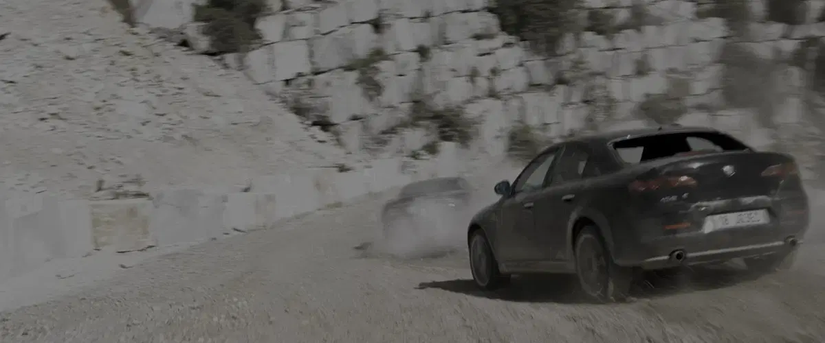 Ma quanto era cattiva l'Alfa 159 in Quantum Of Solace? Aston Martin spostati (8)