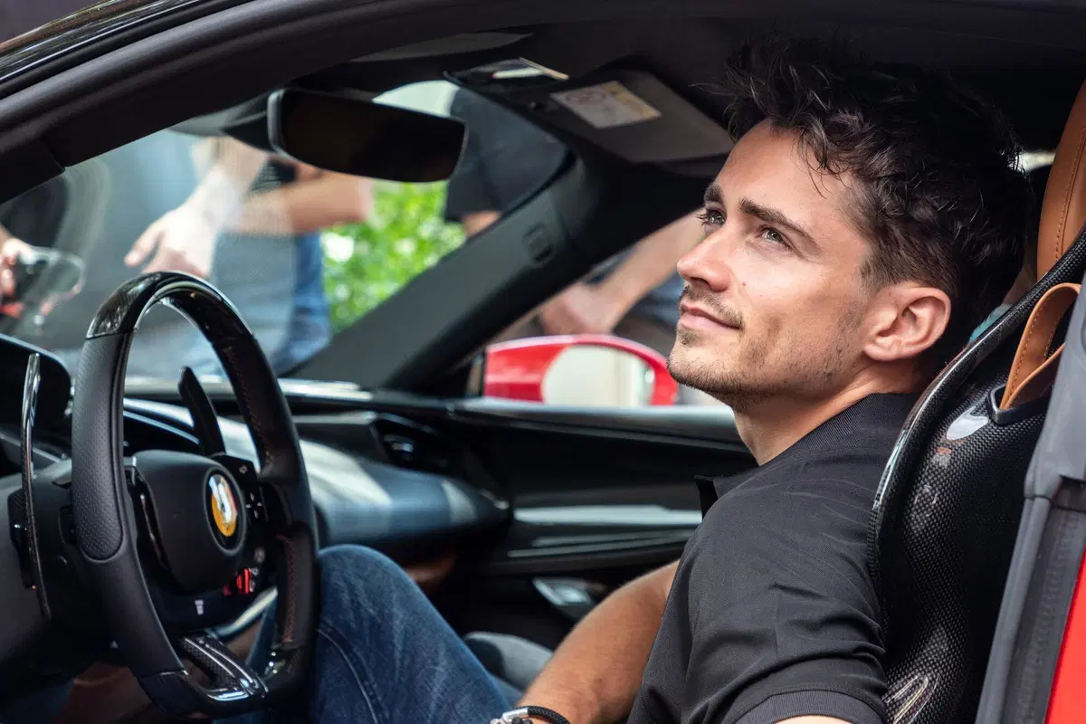 Questa sera “Le grand rendez-vous”, corto con Leclerc e Ferrari SF90 Stradale di Lelouch (2)
