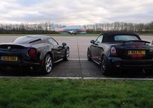 Drag Race: Alfa Romeo 4C vs Mini JCW 270CV!