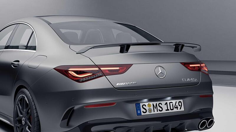 Alettone in stile Turismo per la Mercedes-AMG CLA