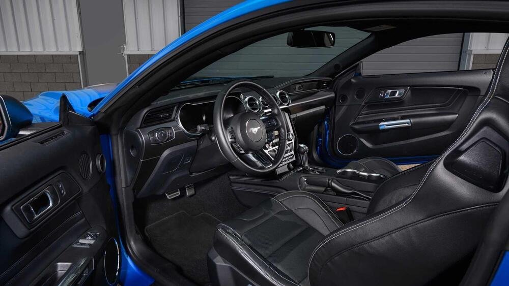 Gli interni della Ford Mustang Mach 1 2021