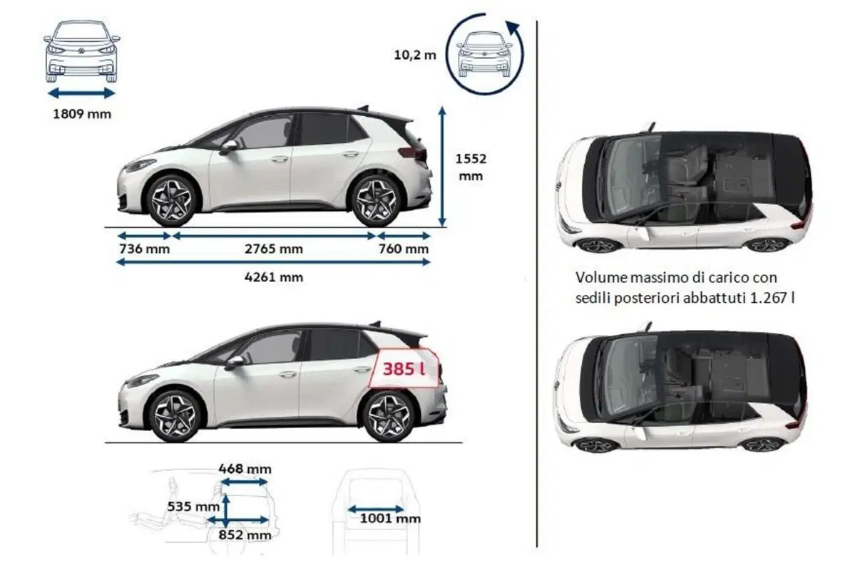 La nuova VW ID.3 (1st) da oggi “in mano agli italiani”: primi ordini si confermano da 37K [consegna a settembre] (3)