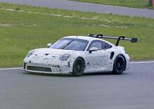 Porsche 911 GT3 R 2020: la 992 da corsa è quasi pronta [Foto spia]