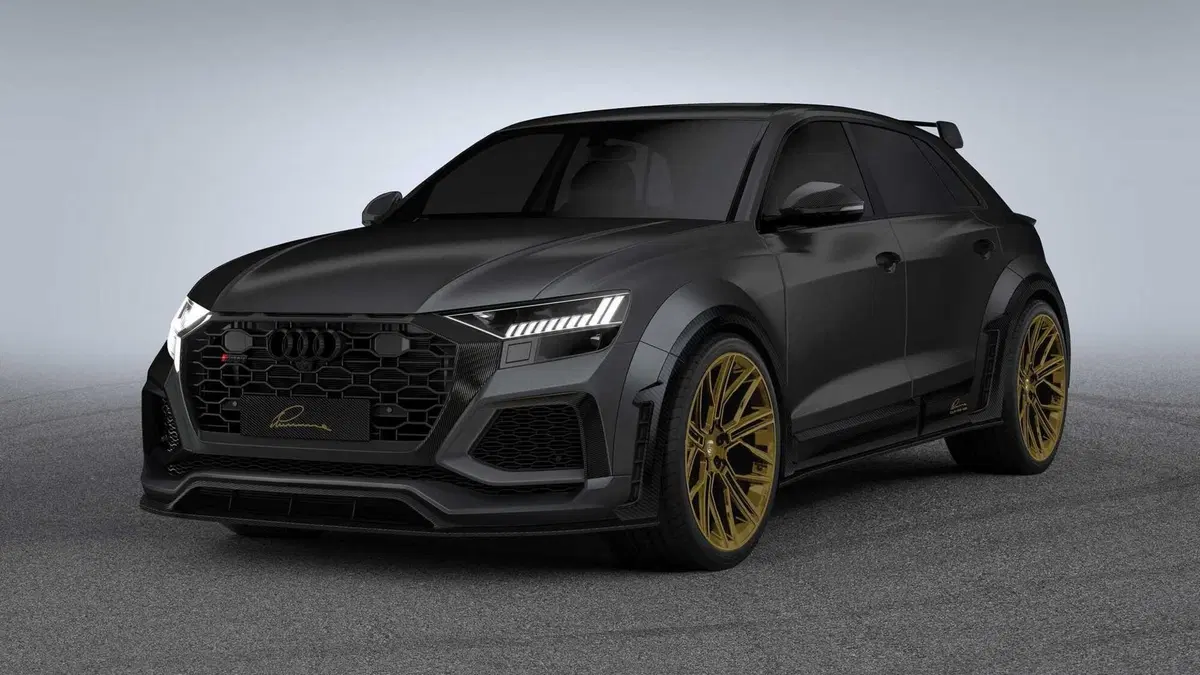 Audi RSQ8, ecco il kit Carbonio e aumento di potenza di Lumma Design (2)