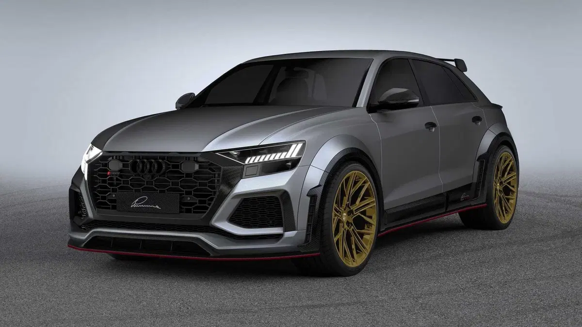 Audi RSQ8, ecco il kit Carbonio e aumento di potenza di Lumma Design (3)