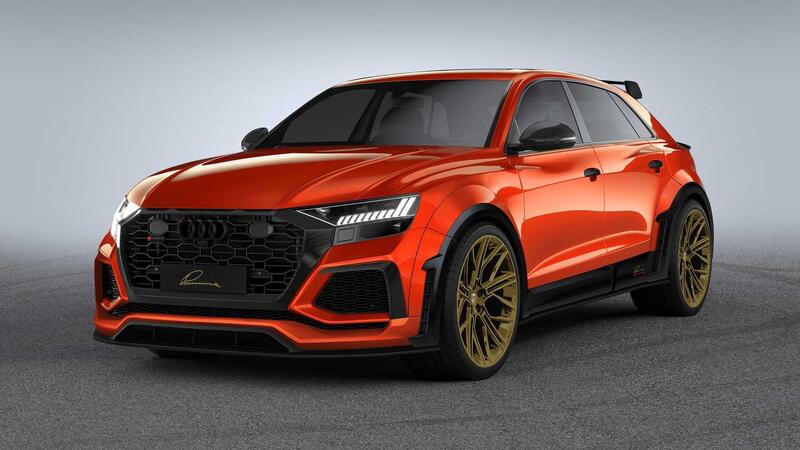 Audi RSQ8, ecco il kit Carbonio e aumento di potenza di Lumma Design