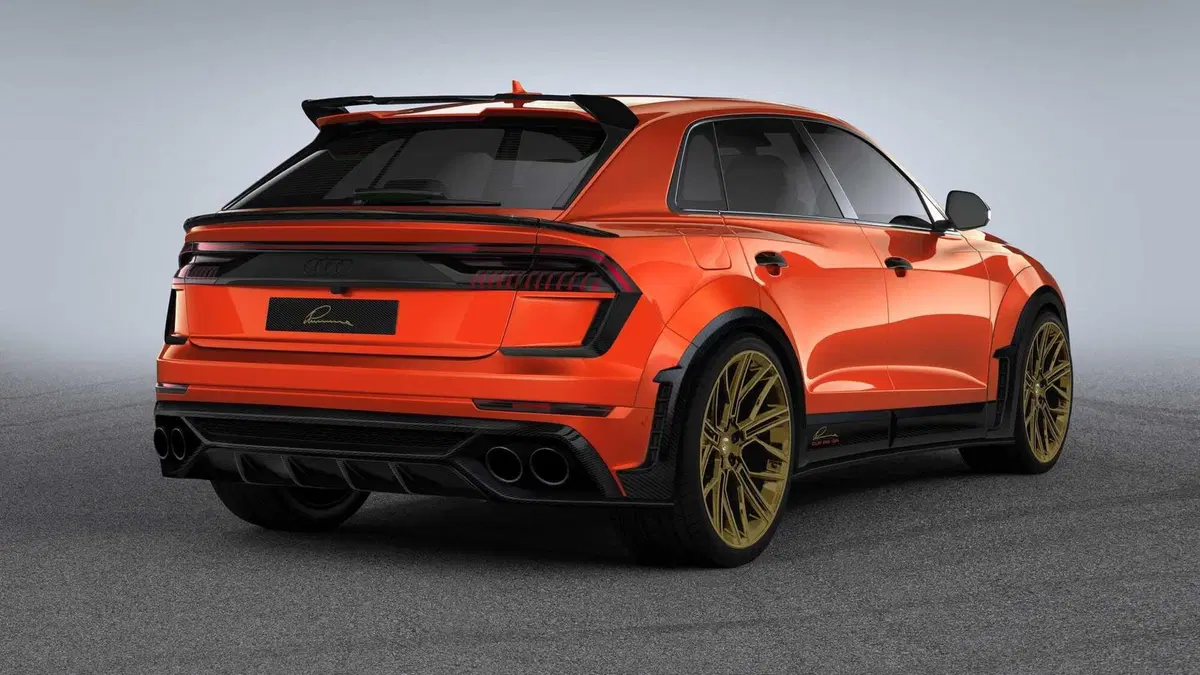 Audi RSQ8, ecco il kit Carbonio e aumento di potenza di Lumma Design (4)