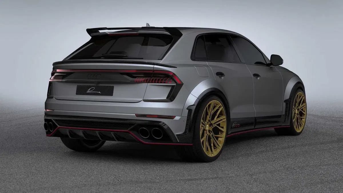 Audi RSQ8, ecco il kit Carbonio e aumento di potenza di Lumma Design (5)