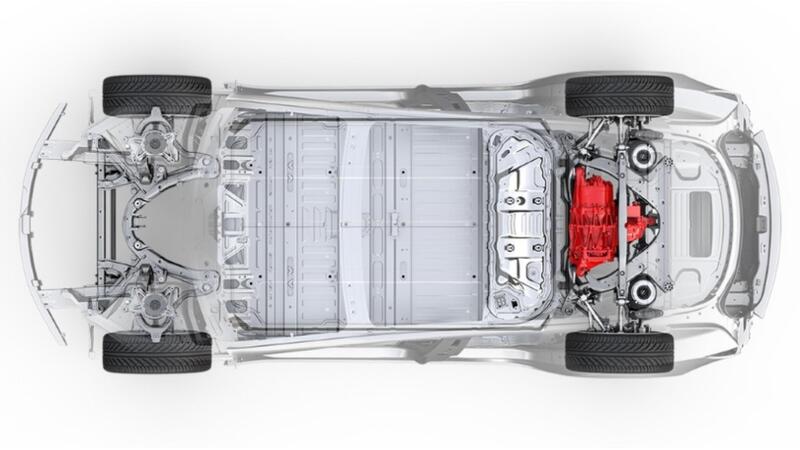 In Cina le Tesla Model 3 hanno batterie &quot;uniche&quot; e non convenzionali