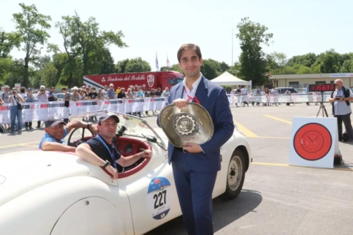 Mille Miglia 2016 a Monza: premiata la Bugatti T37 del 1926 (4)