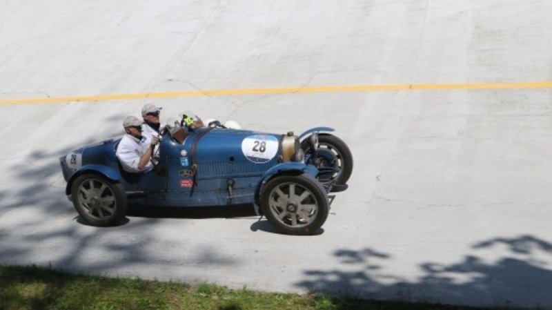 Mille Miglia 2016 a Monza: premiata la Bugatti T37 del 1926