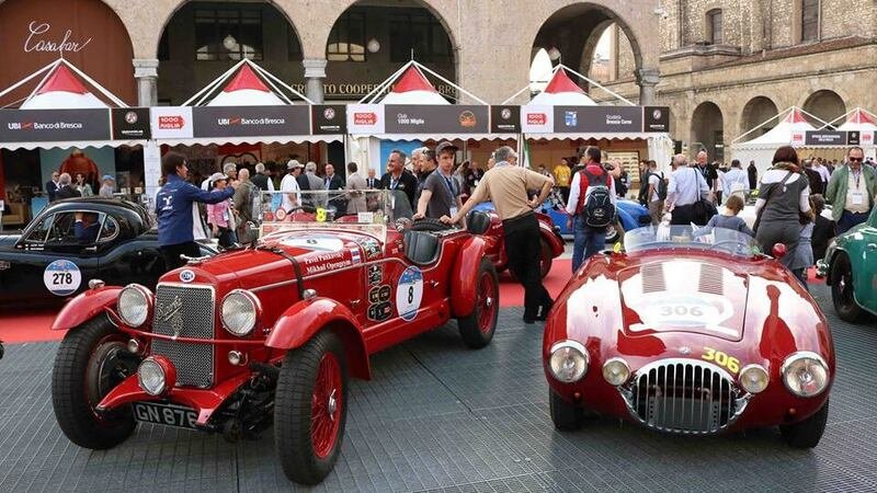 Mille Miglia 2016: vittoria di Vesco e Guerini su Alfa Romeo 6C Zagato del 1931