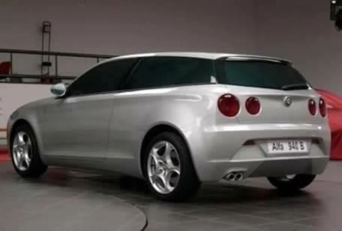 Il prototipo dell'Alfa Giulietta (2010) mai visto (2)