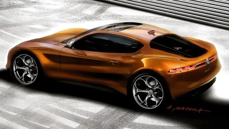 E se l'Alfa Romeo Montreal fosse cos&igrave; nel 2021?