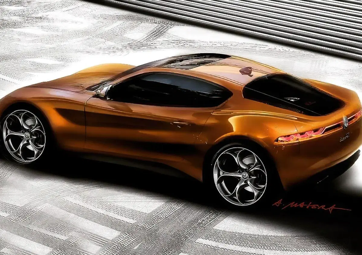 E se l'Alfa Romeo Montreal fosse cos&igrave; nel 2021?