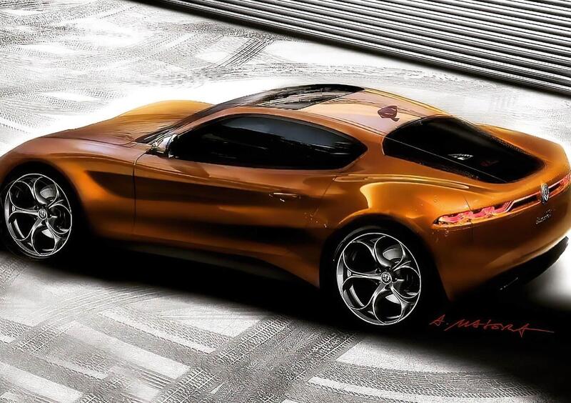 E se l&#039;Alfa Romeo Montreal fosse cos&igrave; nel 2021?