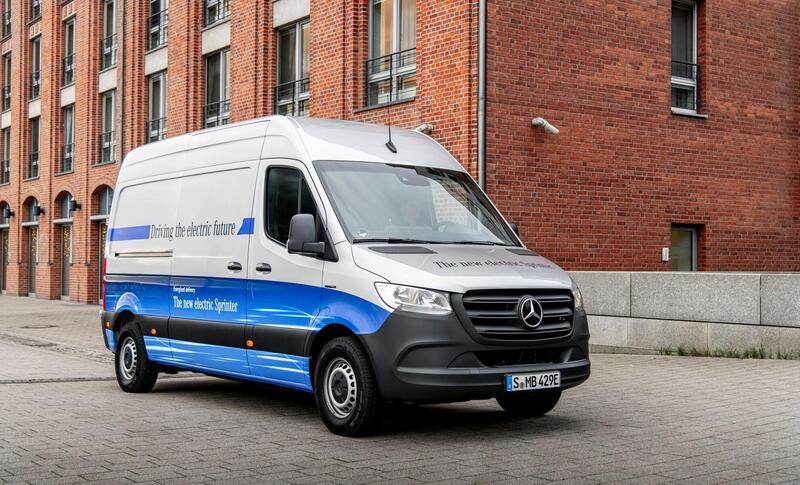 Mercedes-Benz Classe eSprinter Furgone Furgone 41 kWh 