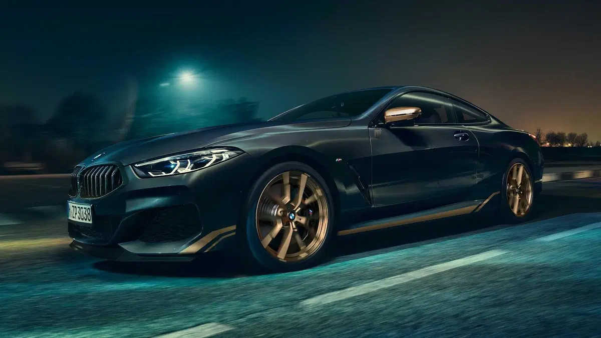 BMW Serie 8 Golden Thunder: edizione speciale con dettagli dorati (4)