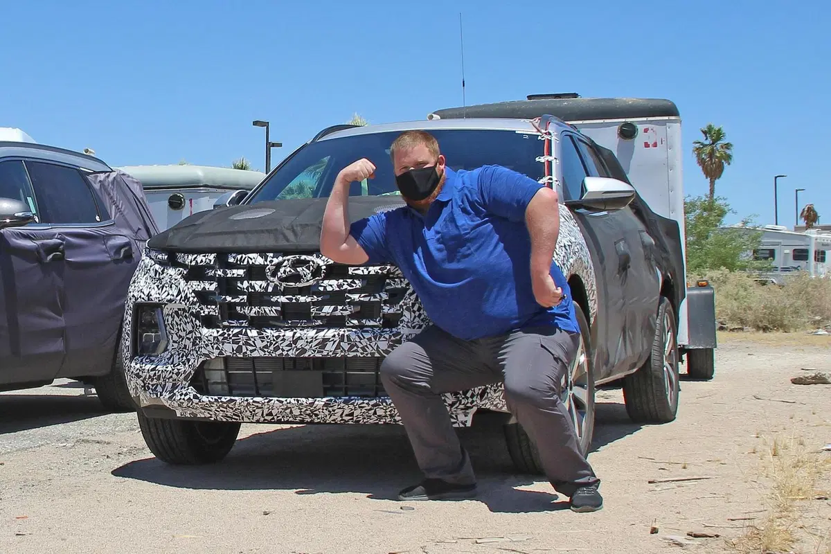 Hyundai Santa Cruz: in arrivo il pick up coreano [Foto spia] (7)