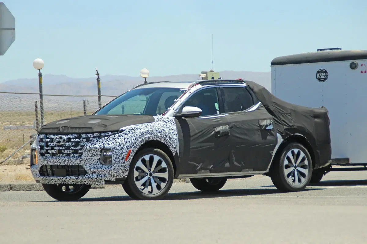 Hyundai Santa Cruz: in arrivo il pick up coreano [Foto spia] (3)