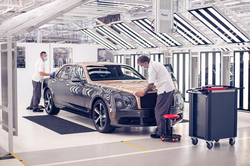 Bentley Mulsanne, cala il sipario: fine della produzione