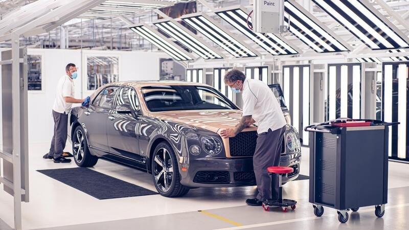 Bentley Mulsanne, cala il sipario: fine della produzione
