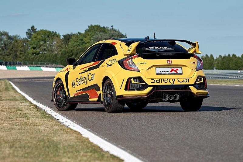 La Honda Civic Type R Limited Edition Safety Car del WTCR 2020