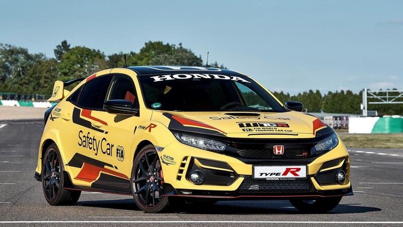 Honda Civic Type R: Limited Edition sar&agrave; la Safety Car del WTCR 2020