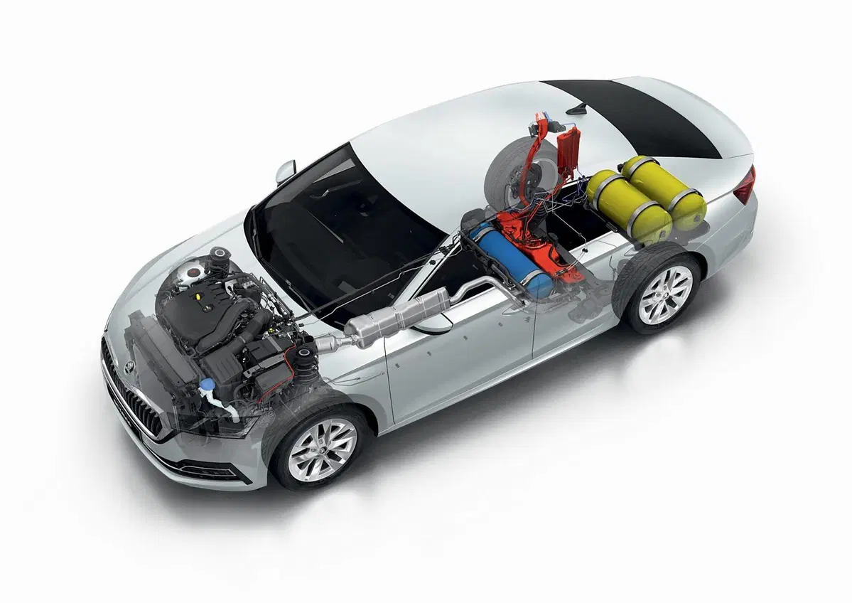Skoda Octavia G-TEC 2020: bifuel a metano da 130 CV e 700 km di autonomia (3)