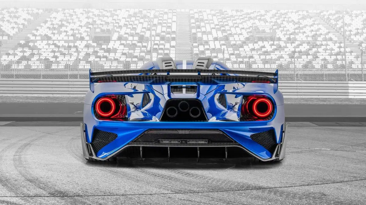 Ford GT Le Mansory, trionfo di fibra di carbonio da 710 CV (8)