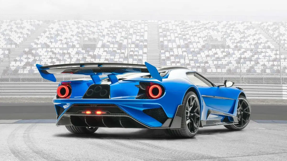 Ford GT Le Mansory, trionfo di fibra di carbonio da 710 CV (2)
