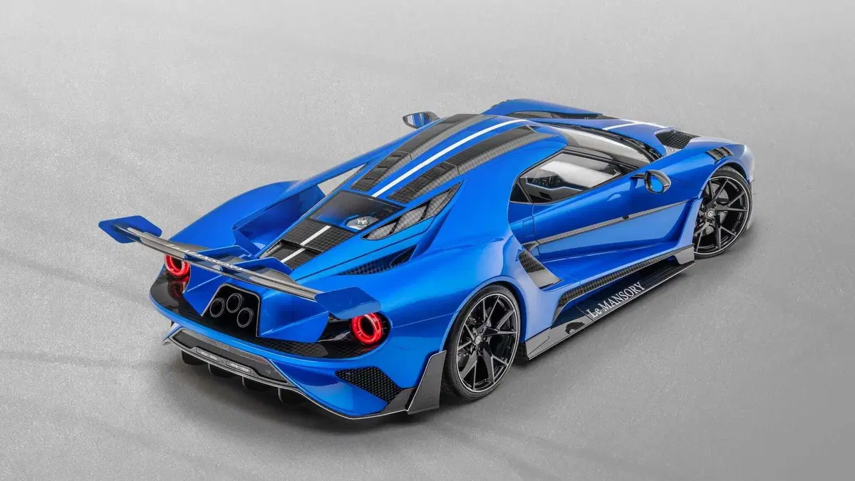 Ford GT Le Mansory, trionfo di fibra di carbonio da 710 CV (3)