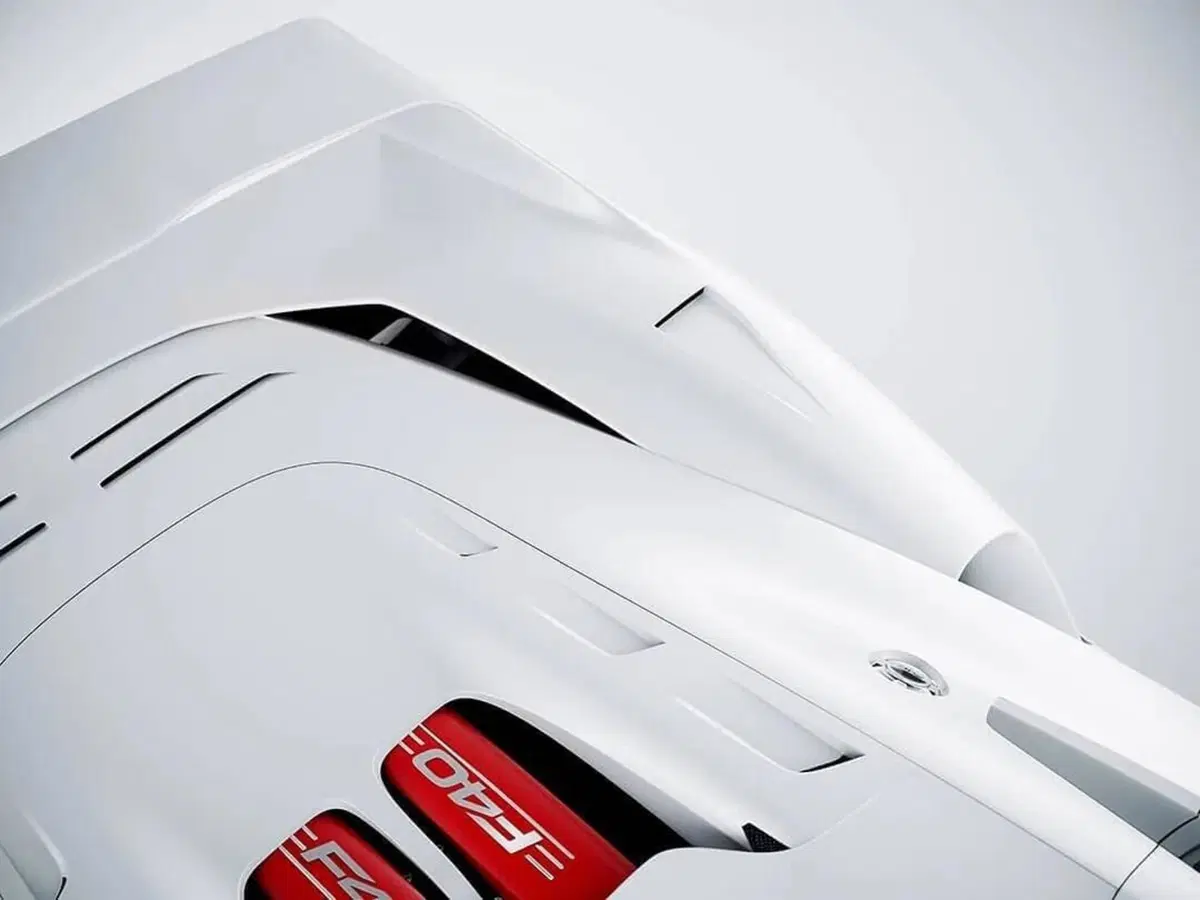 Nuova Ferrari ibrida, Ecco la riedizione F40: F4T [design Ferrari Lamborghini] (2)