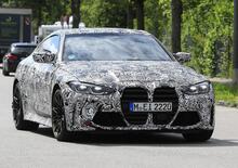 Nuova BMW M4: maxi griglia e maxi cattiveria [Foto spia]