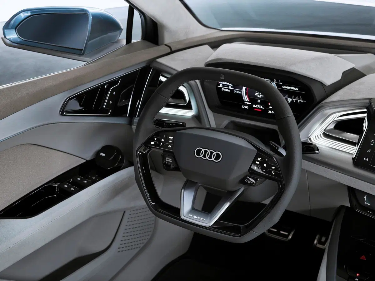 Audi: ecco la Q4 Sportback e-tron concept (6)