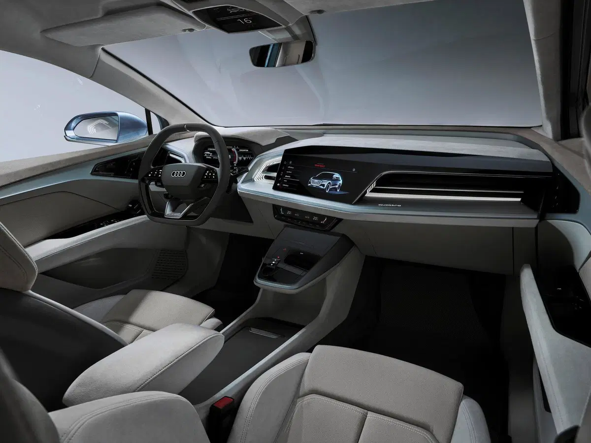 Audi: ecco la Q4 Sportback e-tron concept (7)