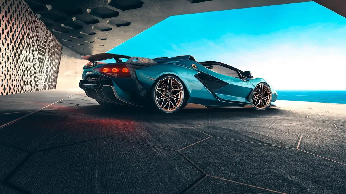 Lamborghini Sián Roadster: il V12 aspirato è salvo (grazie all'ibrido) (4)