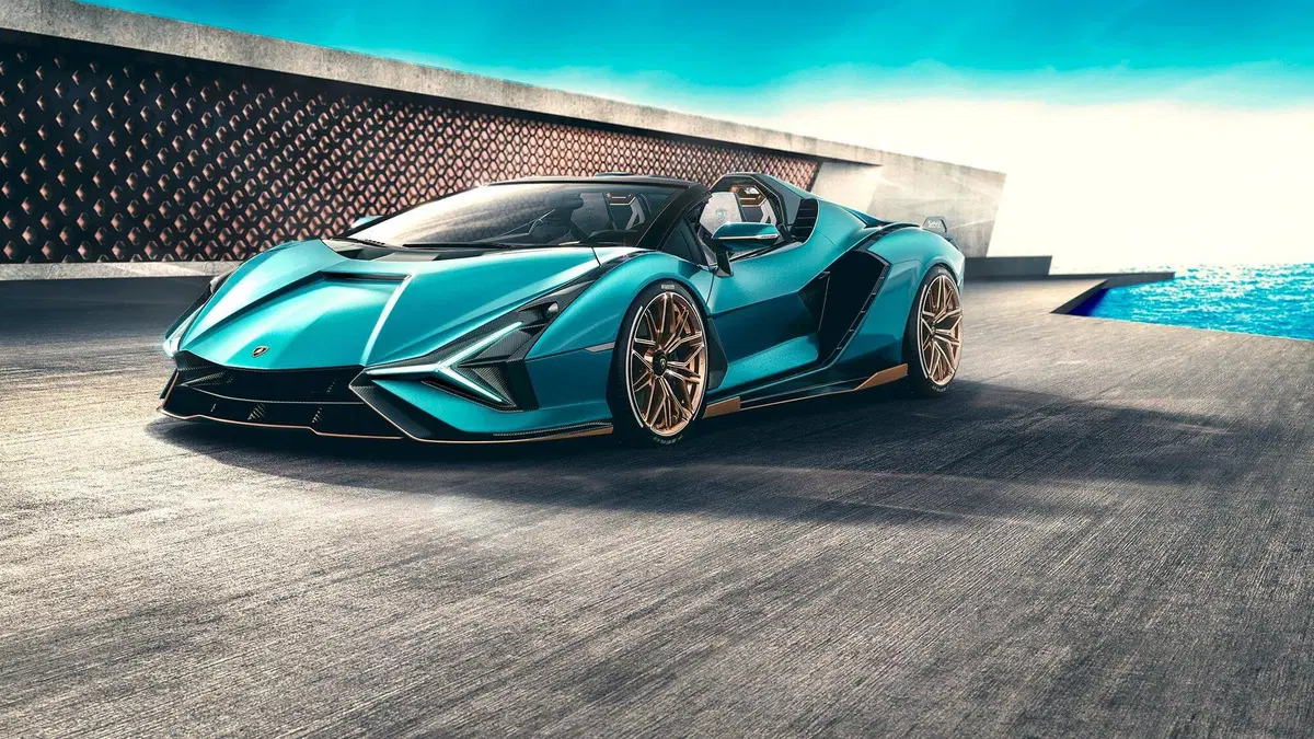 Lamborghini Sián Roadster: il V12 aspirato è salvo (grazie all'ibrido) (12)