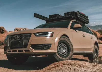 Audi A4 allroad: trasformata in un vero fuoristrada