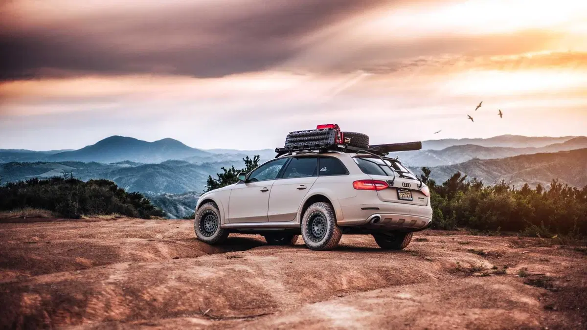 Audi A4 allroad: trasformata in un vero fuoristrada (2)